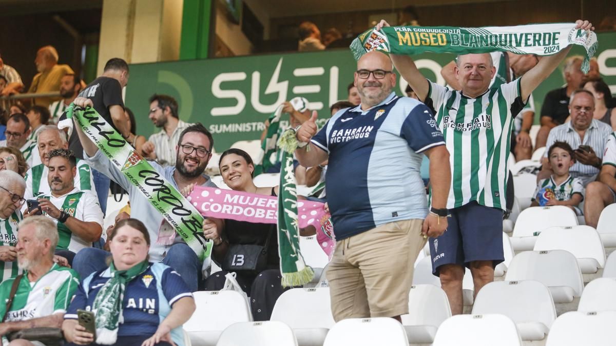 Grada Blanquiverde del Córdoba CF - UD Almería