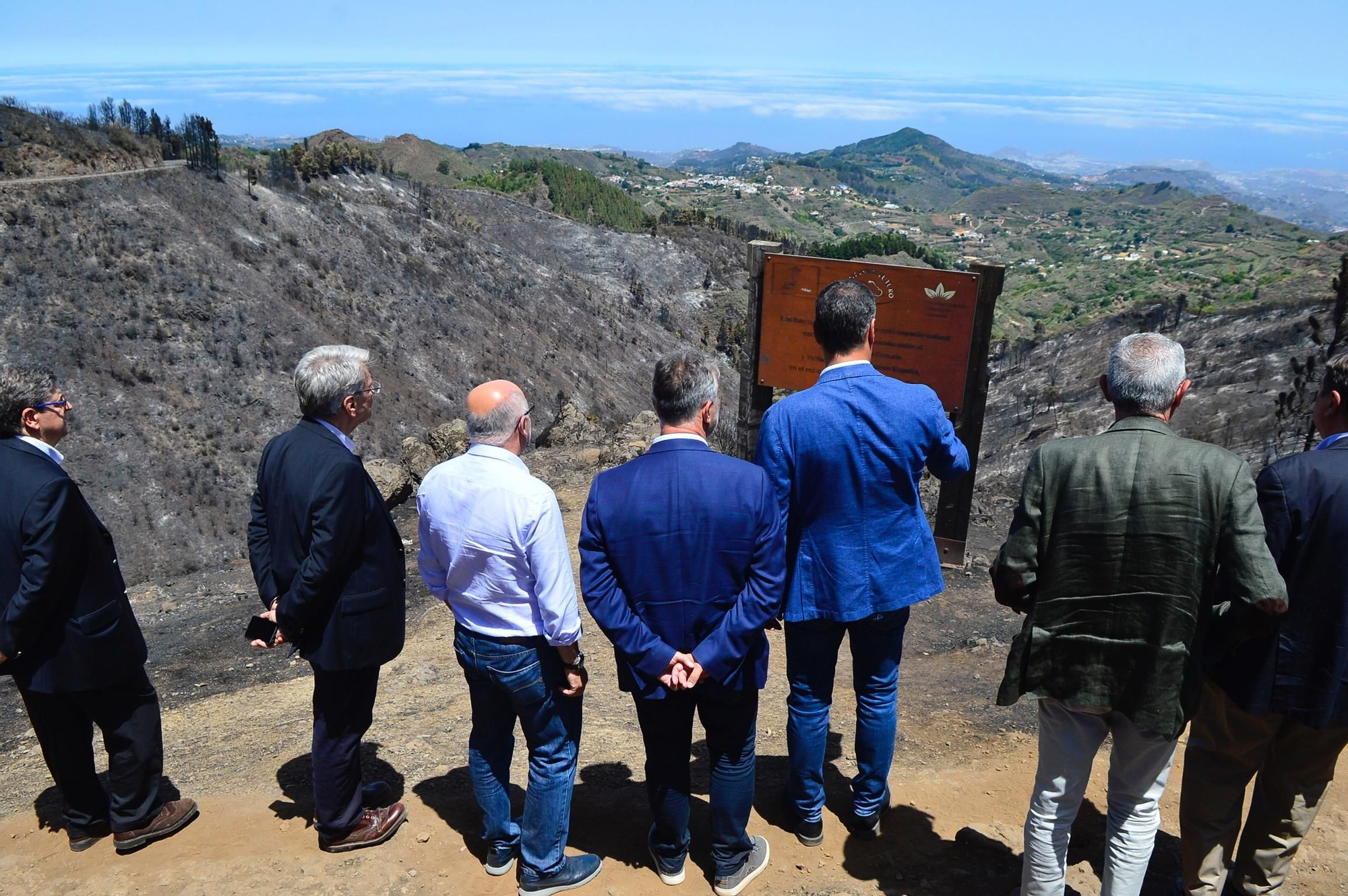Visita de Pedro Sánchez a Gran Canaria. (Ángel Sarmiento)