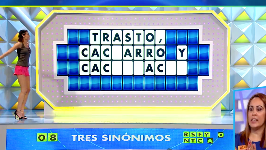 Panel final de 'La Ruleta'