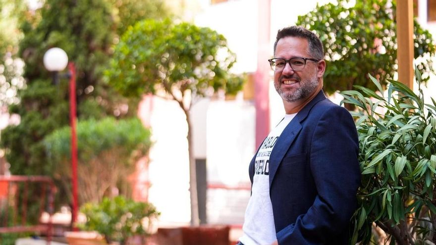 El portavoz de Adelante Andalucía, José Ignacio García, en una entrevista concedida a Europa Press.