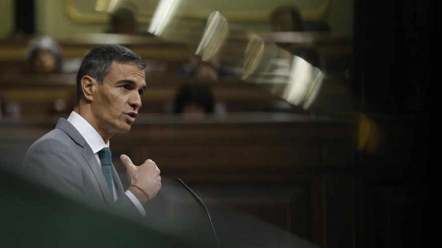 El presidente del Gobierno, Pedro Sánchez, comparece este jueves en el Congreso de los Diputados para informar de la gestión de la crisis en Ceuta.