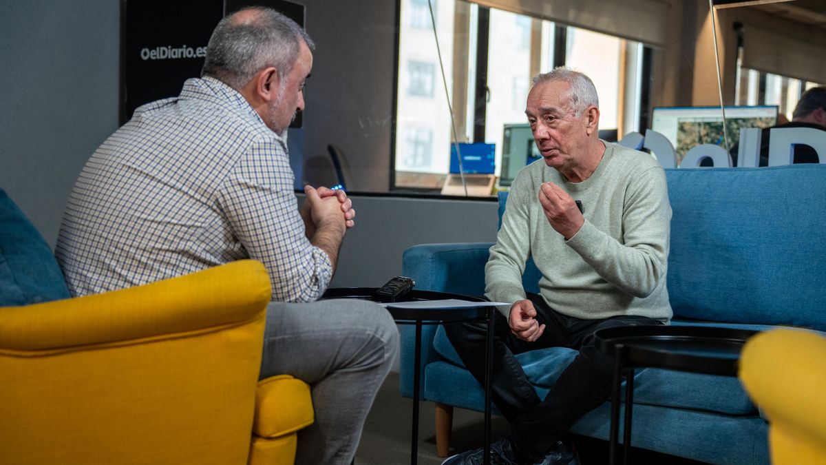 El genetista forense Antonio Alonso, durante la entrevista.