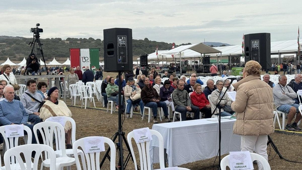 Eucaristía católica en el Alderdi Eguna del PNV en 2025