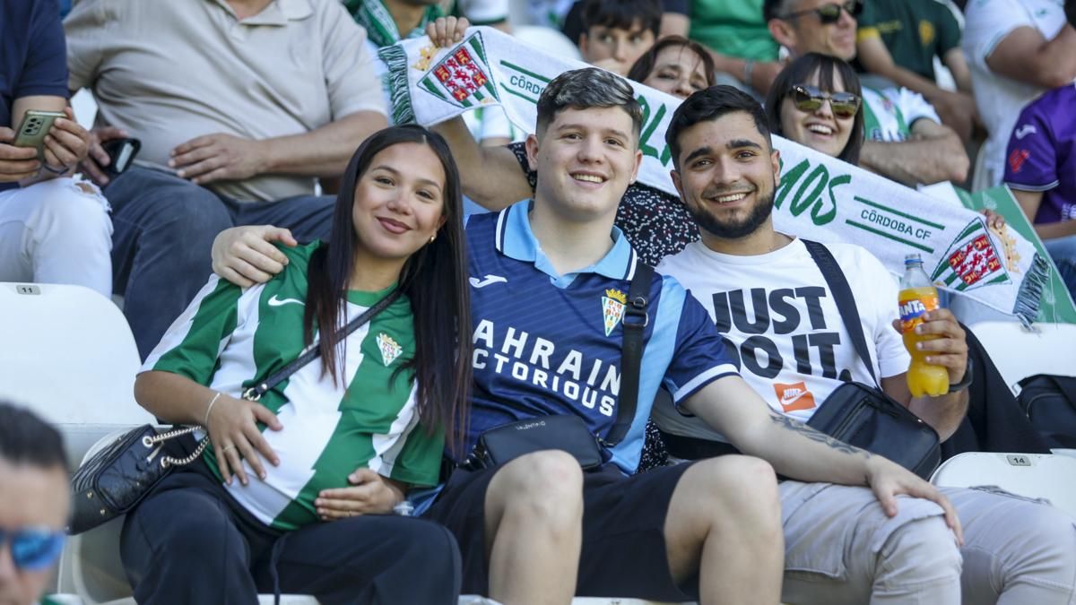 Grada Blanquiverde del Córdoba CF - Sporting de Gijón