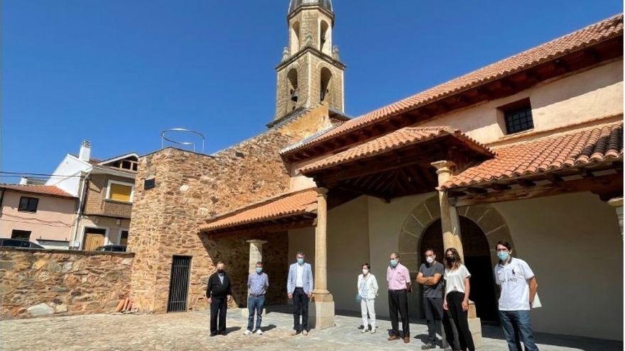 Arreglo de la iglesia de San Esteban de Alija del Infantado.