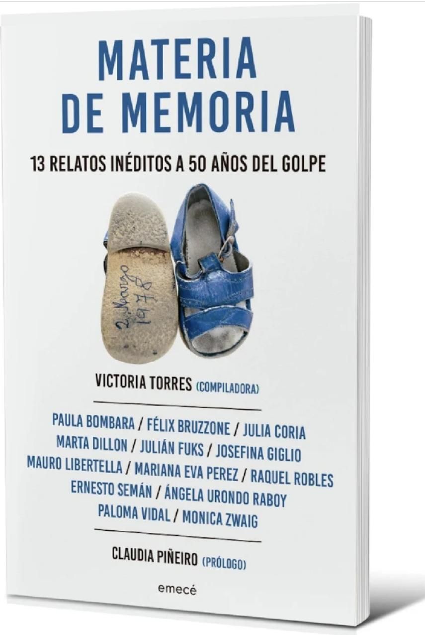 Tapa de "Materia de memoria"