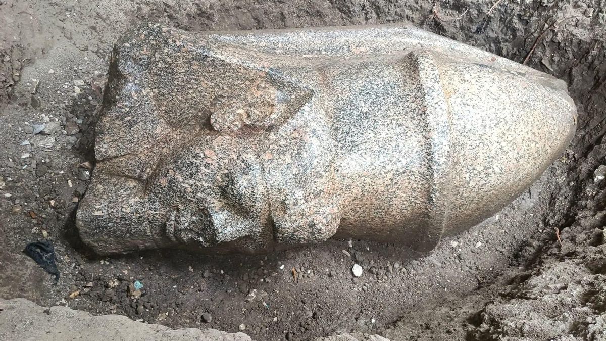 Un vecino encuentra una piedra en su terreno y los arqueólogos descubren dos estatuas colosales de Ramsés II en Egipto