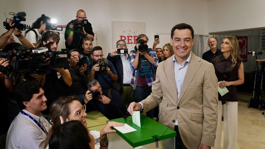 Moreno pierde la mayoría absoluta, el PSOE cae y Adelante supera a Por Andalucía