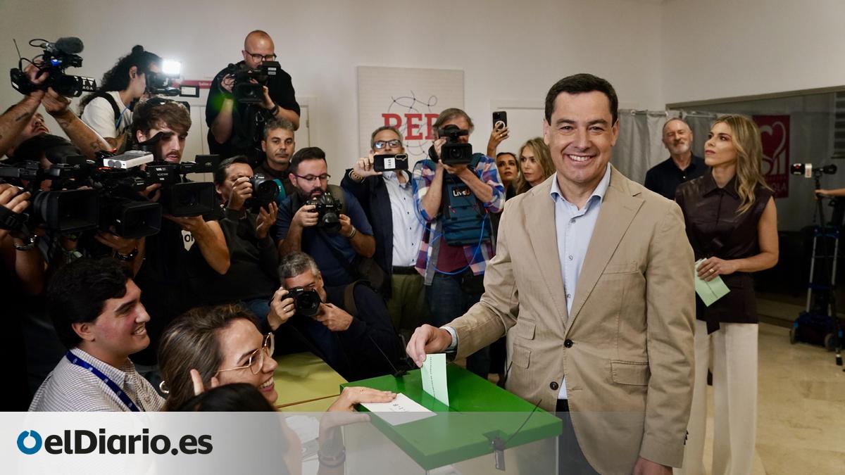 Moreno pierde la mayoría absoluta, el PSOE cae y Adelante supera a Por Andalucía, con el 57% escrutado
