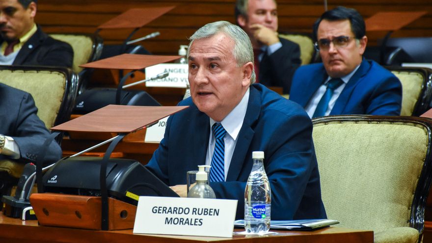 Morales defendió la reforma de la Constitución jujeña y quiere instalar el tema de los cortes a nivel nacional