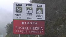 Navarra rechaza su inclusión en los carteles como Euskal Herria.