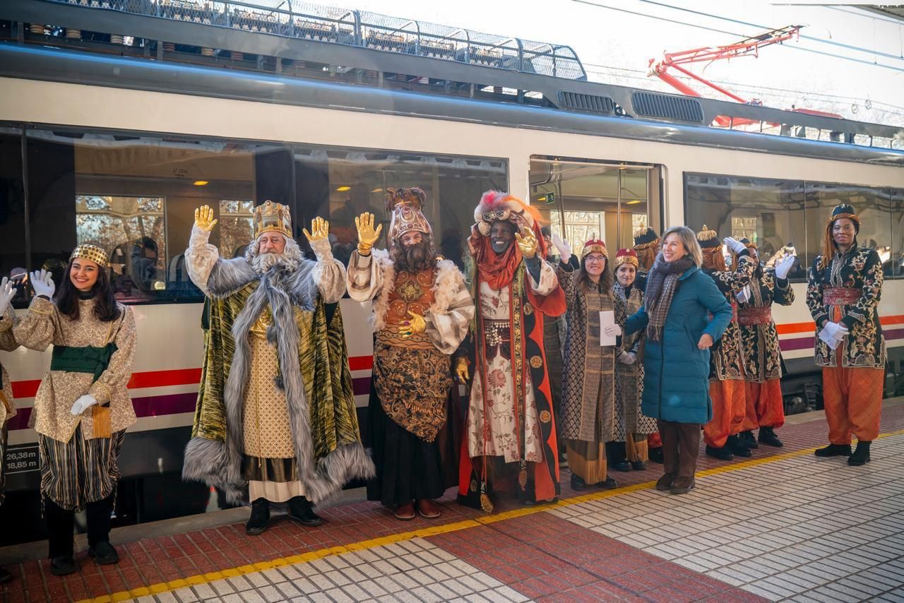 El paso de los Reyes Magos por Euskadi, en imágenes