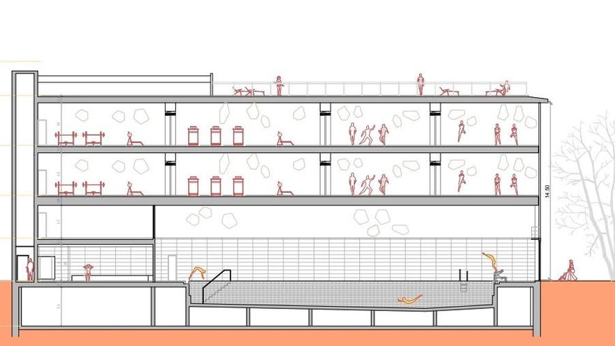 La privatización del polideportivo municipal de Cuatro Caminos sale a concurso por 73 millones