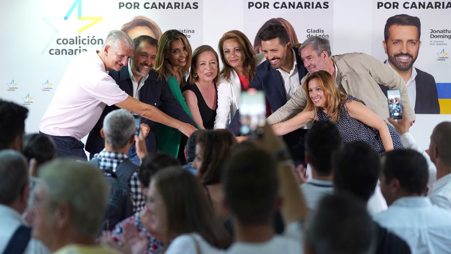 Apertura de campaña de CC en Tenerife.