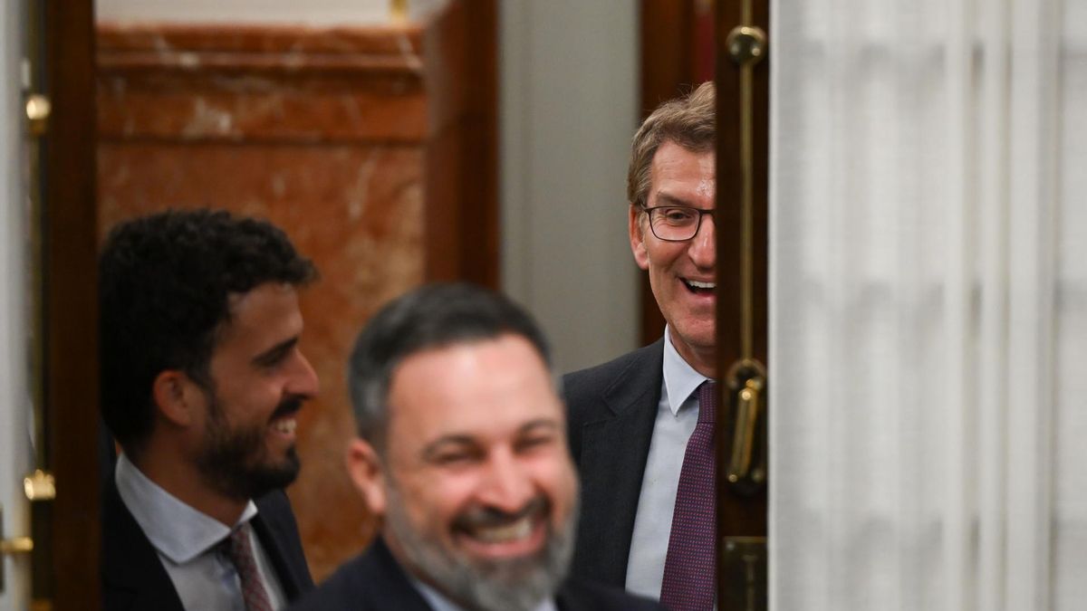 Feijóo y Abascal, en una imagen de archivo.