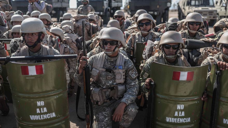 Un herido por el impacto de una piedra en incidentes en la frontera de Perú y Chile