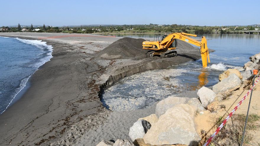 Desembocadura del río Guadiaro