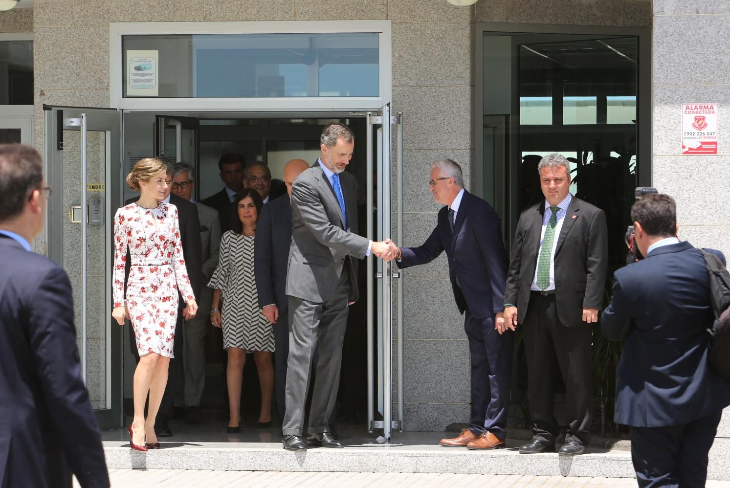 Visita de los Reyes a PLOCAN