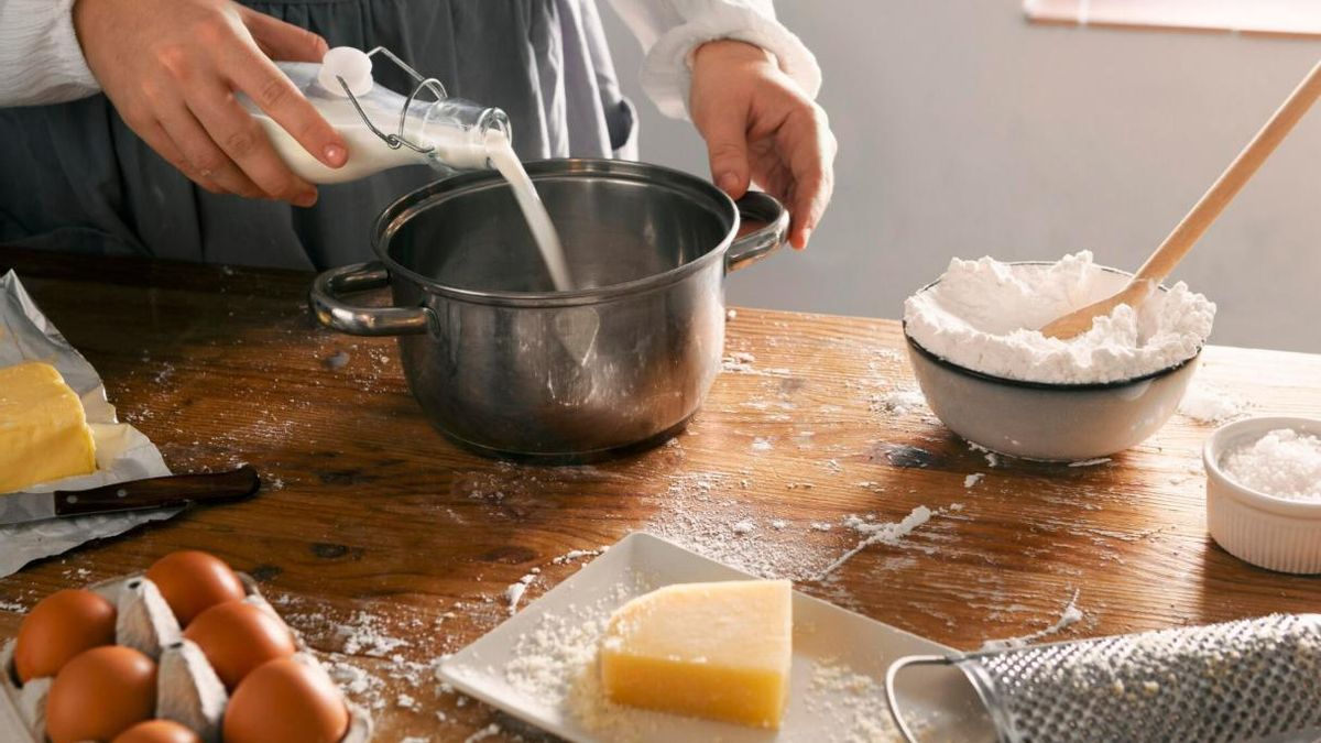 El secreto de la receta está en la preparación de la bechamel