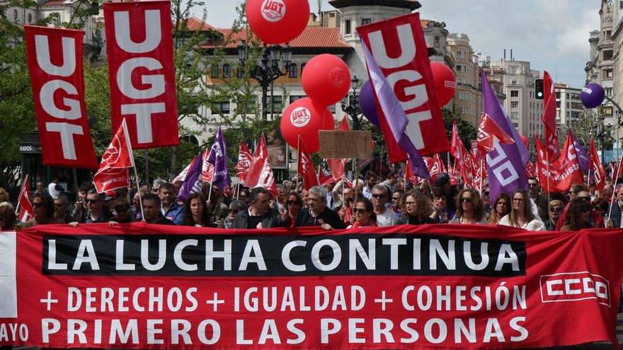 Cantabria recupera este domingo la manifestación por el Primero de Mayo tras la pandemia: "Los motivos sobran"