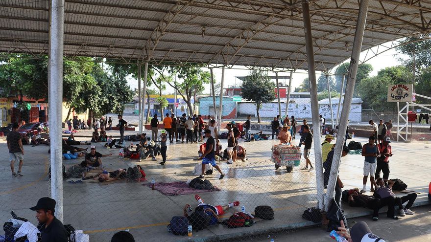 Inseguridad frena primera caravana de migrantes del año en sur de México