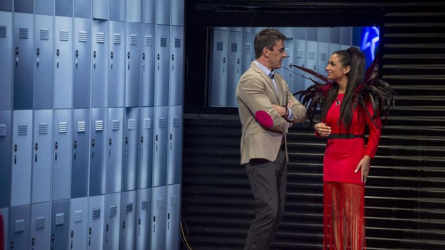 Alonso Caparrós y Elettra Lamborghini