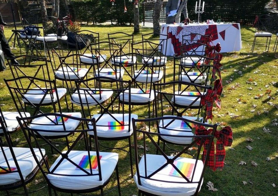Preparativos de una boda en Campillo de Ranas (Guadalajara)