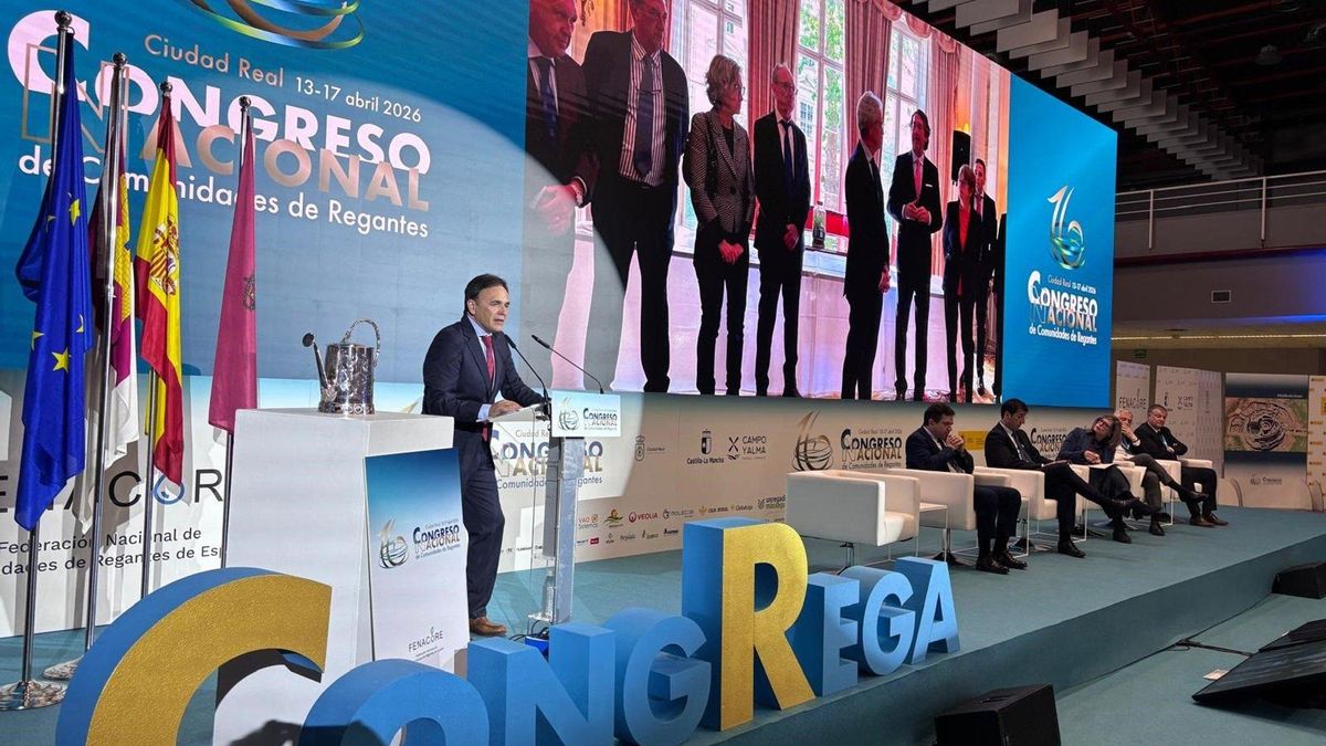 Inauguración del XVI Congreso Nacional de Comunidades de Regantes.- EUROPA PRESS