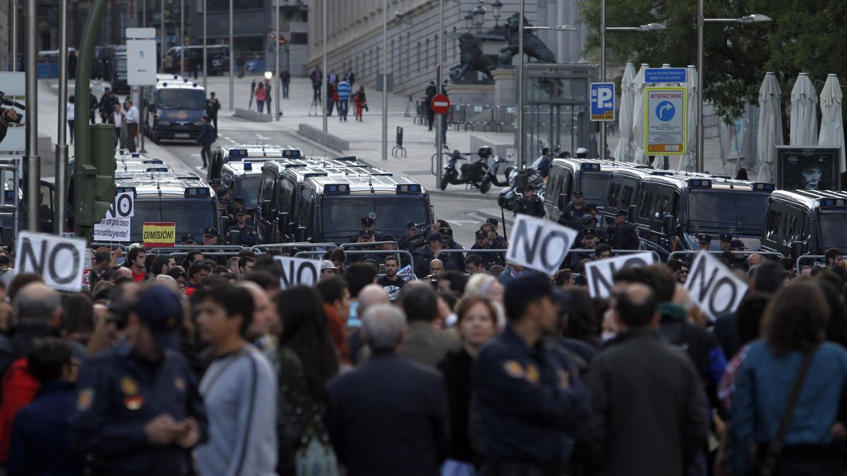 La Coordinadora 25S tiene previsto volver a rodear el Congreso durante el debate de los PGE a finales de octubre