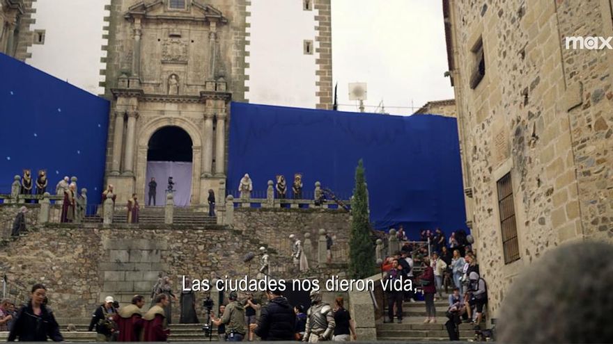 'La casa del dragón' dedica un vídeo a su rodaje en España, en Cáceres y Trujillo: "Se respira historia"