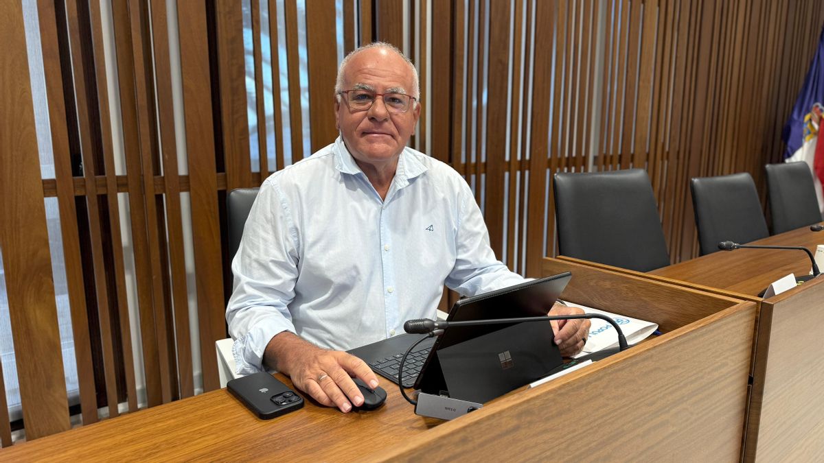 Carlos Cabrera, consejero  del Grupo Popular en el Cabildo de La Palma.