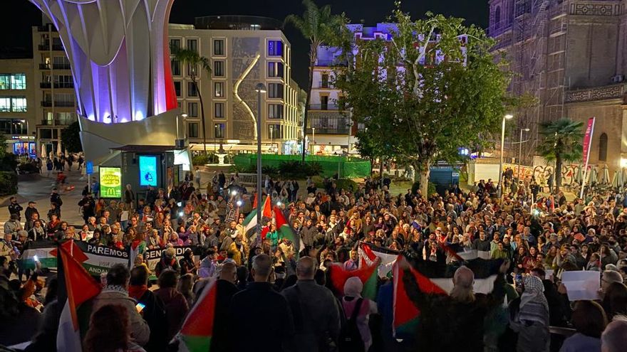 De Andalucía a Palestina, paremos el genocidio