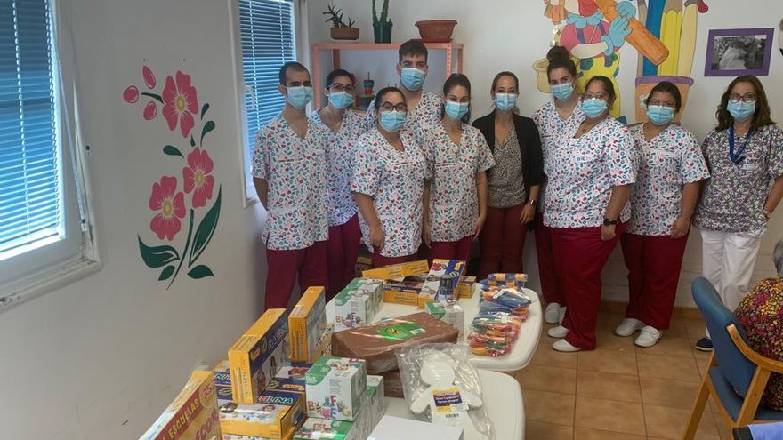 El alumnado del PFAE Villa de Mazo cede material para la estimulación cognitiva y psicomotriz de los pacientes del Hospital de Dolores