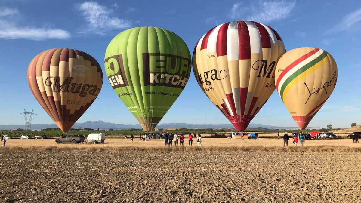 Unos 25 globos aerostáticos llenarán el cielo de Haro con la Regata Internacional del 19 al 23 de agosto