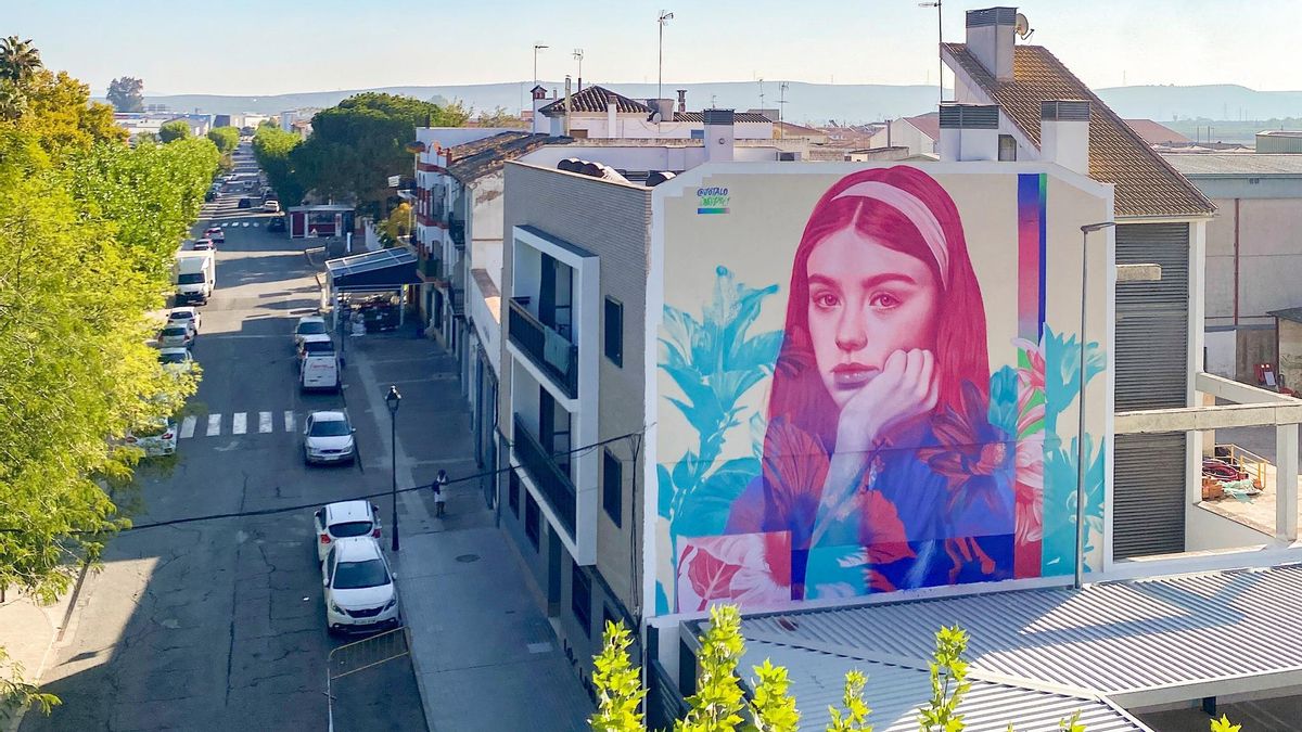 Un mural de Villa del Río, nominado a mejor obra de arte urbano del mundo