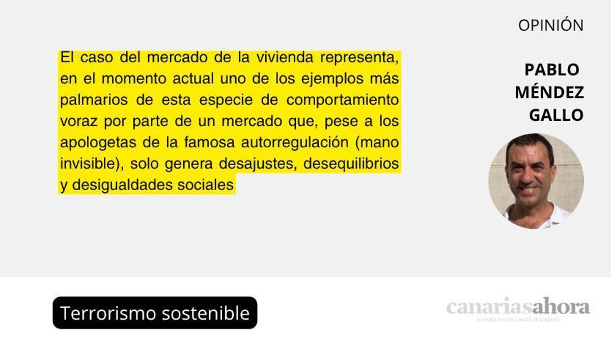 Terrorismo sostenible