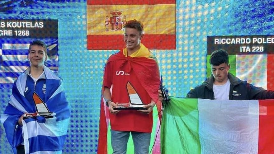 Bruno Bárbara se proclama campeón de Europa de la clase Techno 293