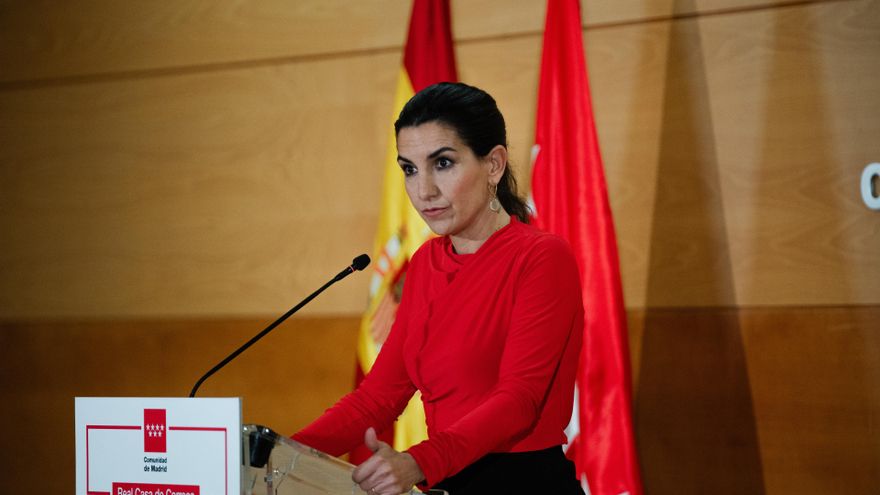 La portavoz de Vox en la Asamblea de Madrid, Rocío Monasterio