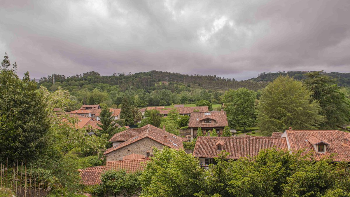 Imagen de un pueblo de Cantabria.