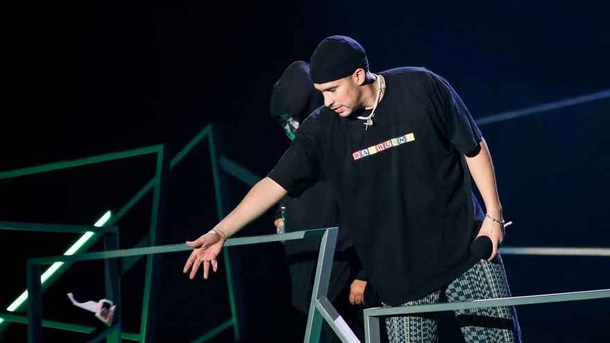 El cantante Bad Bunny. EFE/José Méndez/Archivo