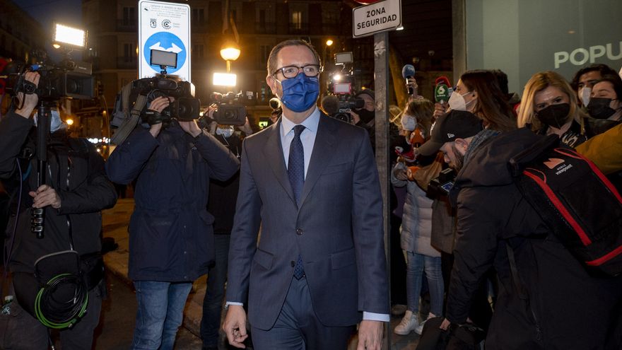 El portavoz del Partido Popular en el Senado, Javier Maroto.