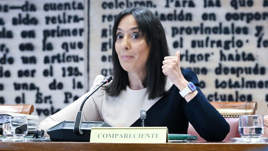 La directora general de la Guardia Civil, Mercedes González Fernández, comparece ante la Comisión de Interior, en el Senado, a 16 de junio de 2026