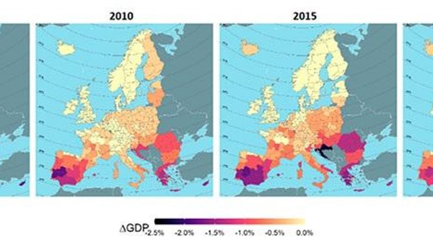 El cambio climático aumentará hasta cinco veces las pérdidas económicas asociadas a las olas de calor