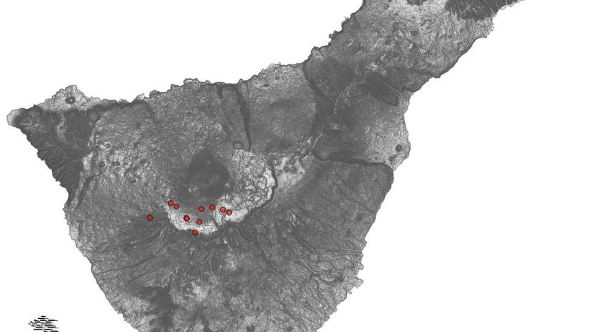 Detectado un enjambre sísmico con al menos 14 terremotos junto a Las Cañadas del Teide