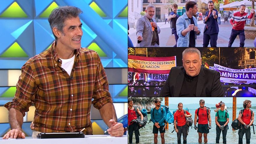 Antena 3 lidera noviembre, La 1 baja, Telecinco se estanca en su crisis y laSexta sube por el contexto político