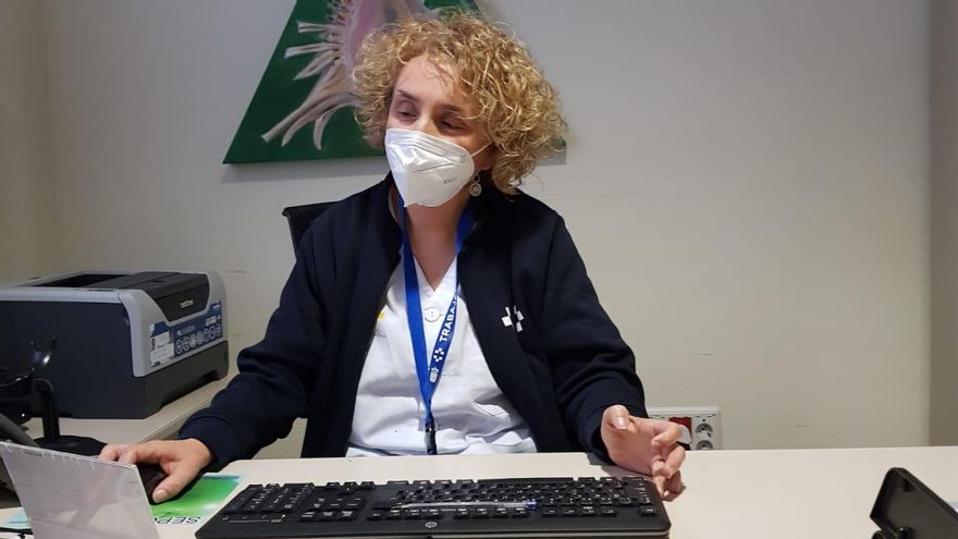 María José, trabajadora social en Tenerife