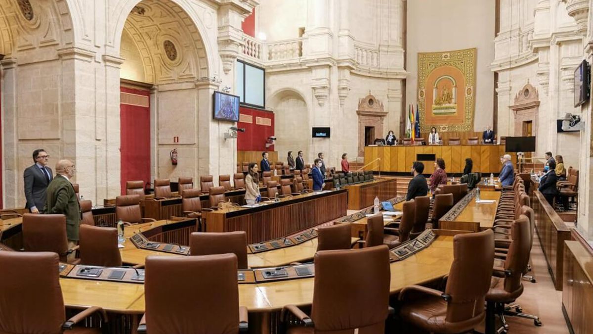 Parlamento de Andalucía, en una imagen de archivo.