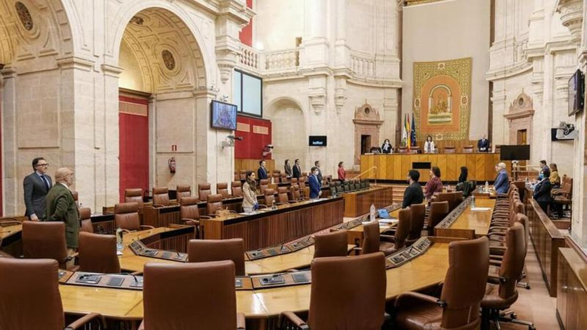 Parlamento de Andalucía, en una imagen de archivo.