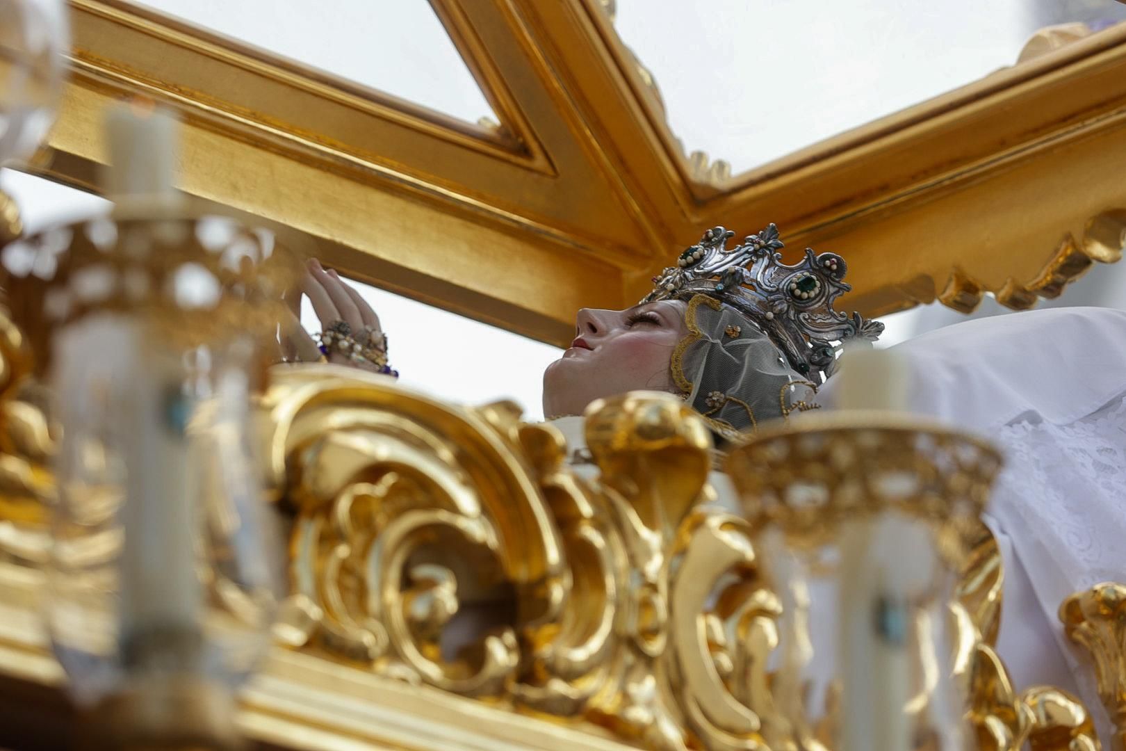 La procesión de la Virgen del Tránsito de Córdoba, en imágenes