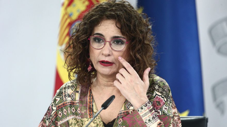La ministra de Hacienda y portavoz del Gobierno, María Jesús Montero.